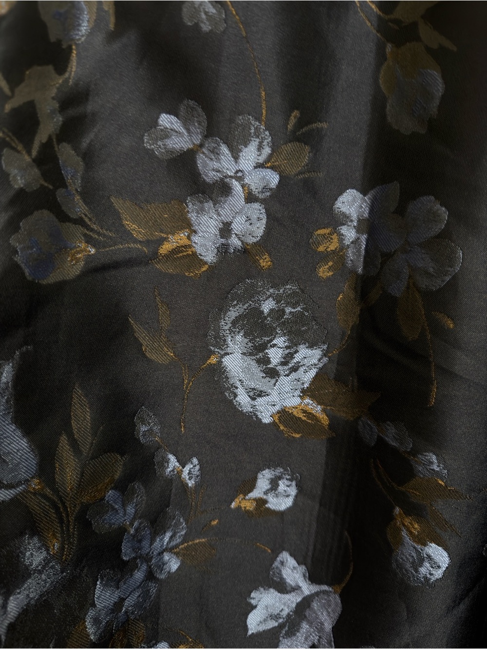 Jacie Printed Maxi Skirt by Maeve for Anthropologie Size L Blue Floral - Picture 7 of 9